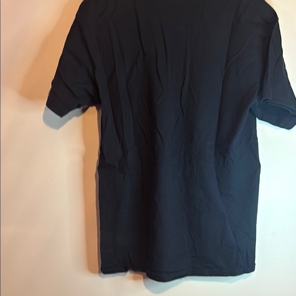 Gildan Black and Red Short Sleeve Tee - Picture 7 of 11